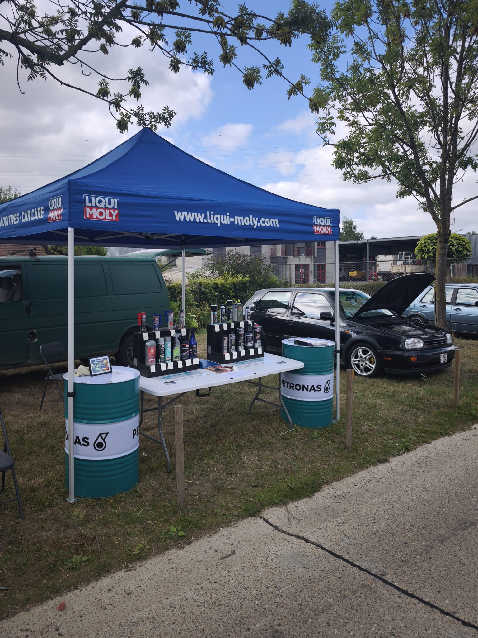 Placeholder verkoopstand of event Liqui Moly
